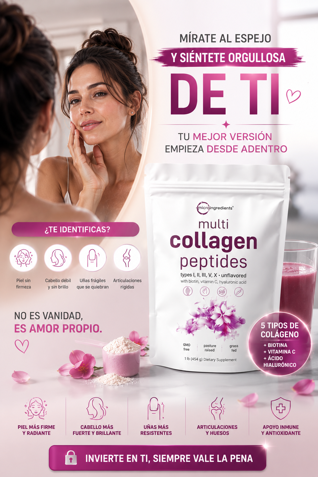 MULTICOLAGENO PEPTIDES EN POLVO 454g