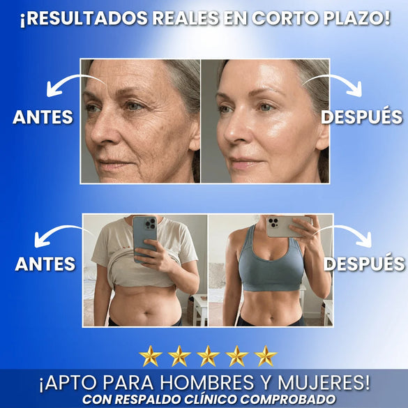 PROMO DE 3 COLAGENOS PEPTIDES 5 EN 1