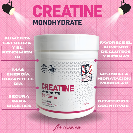 CREATINA MONOHIDRATADA-FOR WOMEN